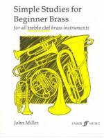 Simple Studies for Beginner Brass (for all treble  clef brass instruments)