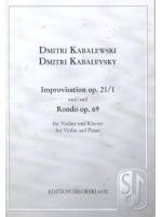 Dmitri Kabalewski Improvisation Op. 21/1 and Rondo Op. 69