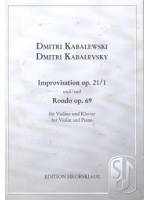Dmitri Kabalewski Improvisation Op. 21/1 and Rondo Op. 69