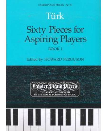 鋼琴簡易小品系列-70.Turk Sixty Pieces for Aspiring Players Book 1