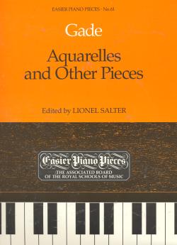 鋼琴簡易小品系列-61.Gade Aquarelles and Other Pieces