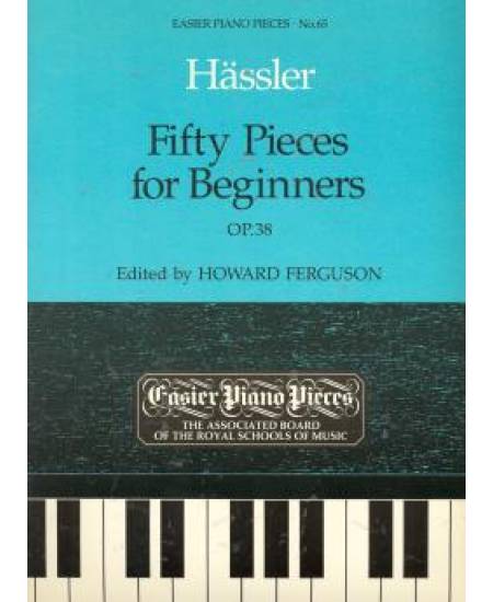 鋼琴簡易小品系列-65.Hassler Fifty Pieces for Beginners Op. 38