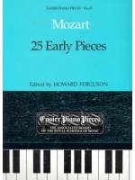 鋼琴簡易小品系列-67.Mozart 25 Early Pieces