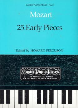鋼琴簡易小品系列-67.Mozart 25 Early Pieces