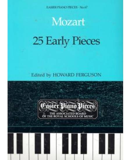 鋼琴簡易小品系列-67.Mozart 25 Early Pieces