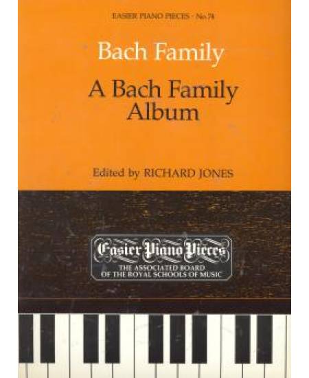 鋼琴簡易小品系列-74.Bach Family A Bach Family Album