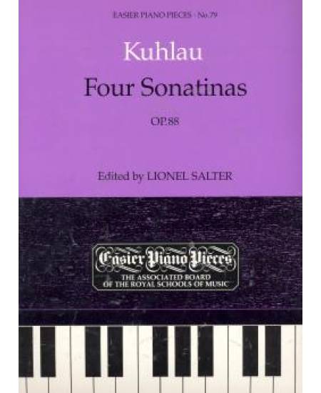 鋼琴簡易小品系列-79.Kuhlau Four Sonatinas Op. 88