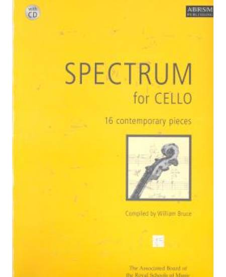 Spectrum for Cello (16 contemporary pieces)