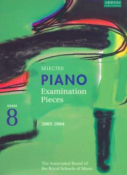 2003-2004鋼琴考試指定曲 第8級