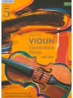 2001-2004小提琴考曲 第5級part only