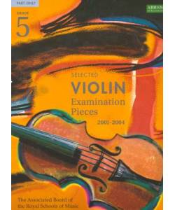 2001-2004小提琴考曲 第5級part only
