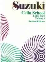 Suzuki Cello School Volume 3