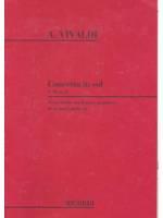 A. Vivaldi Concerto in sol F. VI, n. 8