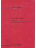 A. Vivaldi Concerto in sol F. VI, n. 8