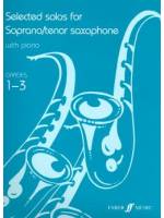 Selected solos for Soprano/tenor Saxophone Grade 1-3