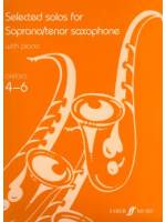 Selected solos for Soprano/tenor Saxophone Grade 4-6