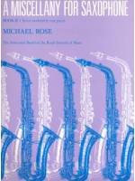 A Miscellany for Saxophone Book 2