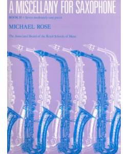 A Miscellany for Saxophone Book 2