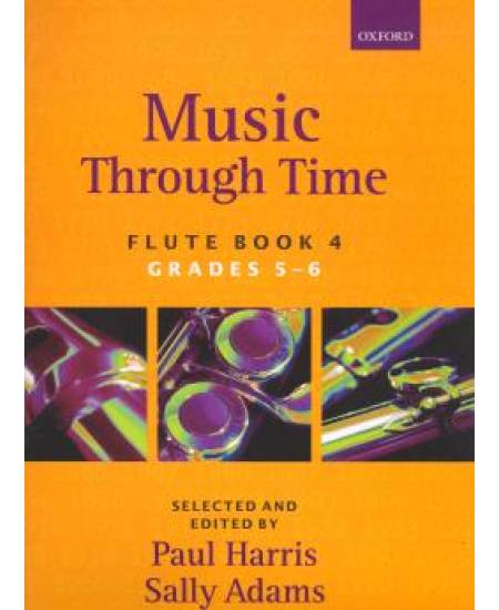 長笛曲: 穿越時光的音樂 第4冊(5~6級)