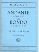 Mozart Andante in C major, K. 315 and Rondo in D major, K. Anh. 184