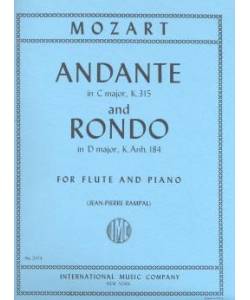 Mozart Andante in C major, K. 315 and Rondo in D major, K. Anh. 184