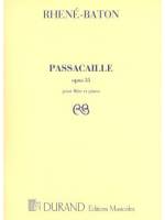 Rhene-Baton Passacaille Op. 35