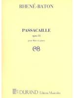 Rhene-Baton Passacaille Op. 35