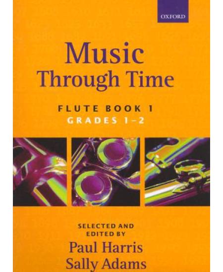長笛曲:穿越時光的音樂 第1冊 (1~2級)