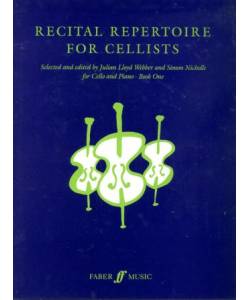 Recital Repertoire for Cellist Book 1