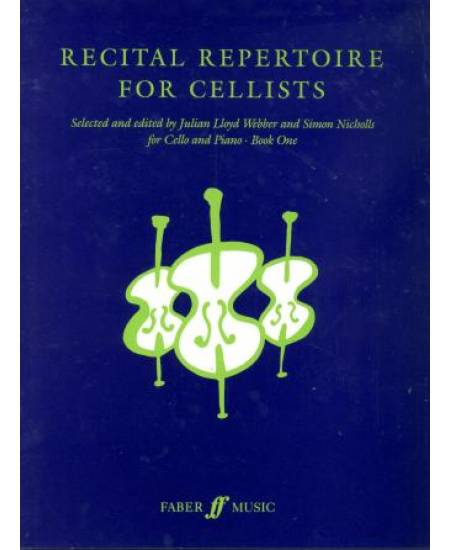 Recital Repertoire for Cellist Book 1