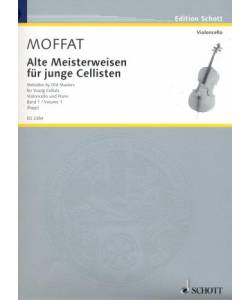 Moffat Melodies by Old Master for Young Cellisten Vol.1