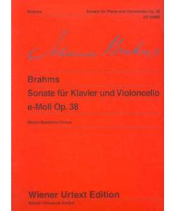 Brahms Sonata for Piano and Cello E minor Op.38