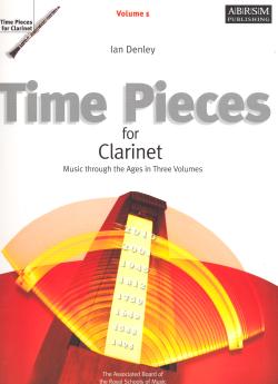 Time Pieces for Clarinet Volume 1