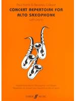Concert Repertoire for Alto Saxophone