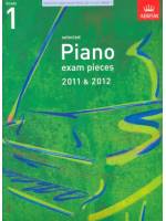 2011-2012鋼琴考試指定曲  第1級