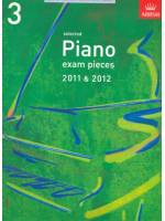 2011-2012鋼琴考試指定曲 第3級
