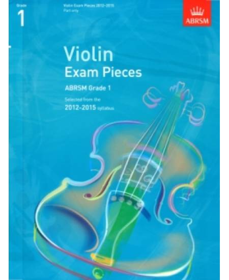 2012-2015 小提琴考曲(無伴奏譜) 第1級