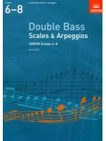 低音提琴(Double Bass)音階與琶音 第6~8級