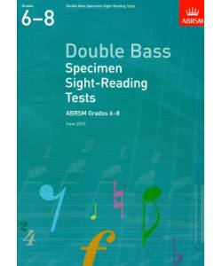 低音提琴(Double Bass)視奏測驗範例 第6~8級