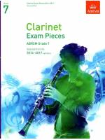 2014-2017 單簧管考曲 第7級 (Score, Part & 2 CDs)