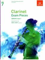 2014-2017 單簧管考曲 第7級 (Score, Part & 2 CDs)