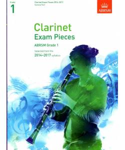 2014-2017 單簧管考曲 第1級 (Score, Part & CD)