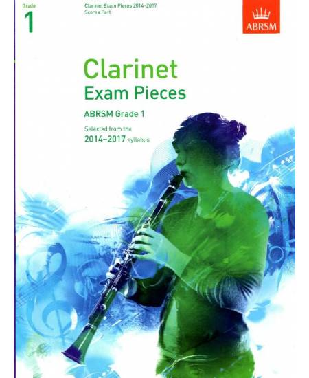2014-2017 單簧管考曲 第1級 (Score, Part & CD)