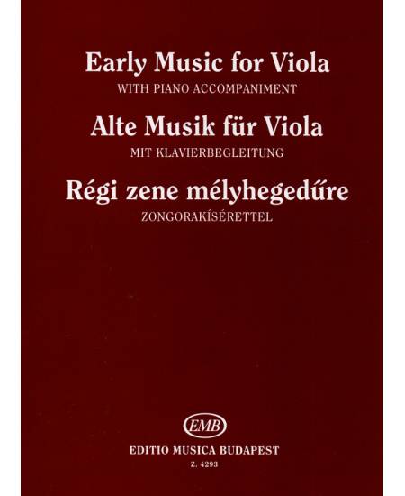 Early Music for Viola & Piano