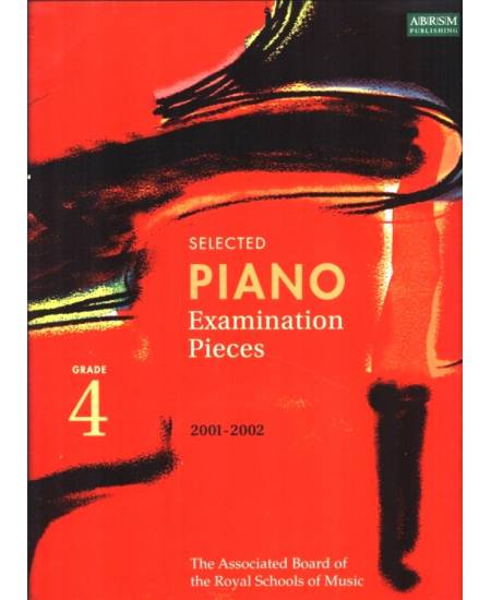 2001~2002 鋼琴考試指定曲出清