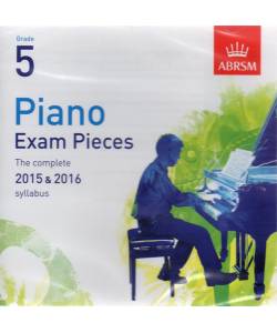 2015-2016 鋼琴考試指定曲CD 第5級