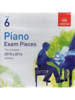 2015-2016 鋼琴考試指定曲CD 第6級