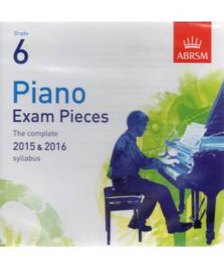2015-2016 鋼琴考試指定曲CD 第6級