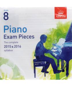2015-2016 鋼琴考試指定曲CD 第8級