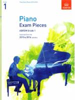 2015-2016鋼琴考試指定曲 第1級